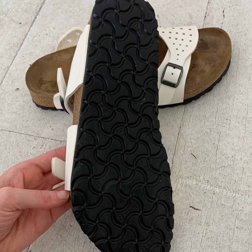 Birkenstock White Sandals - Picture 5 of 7